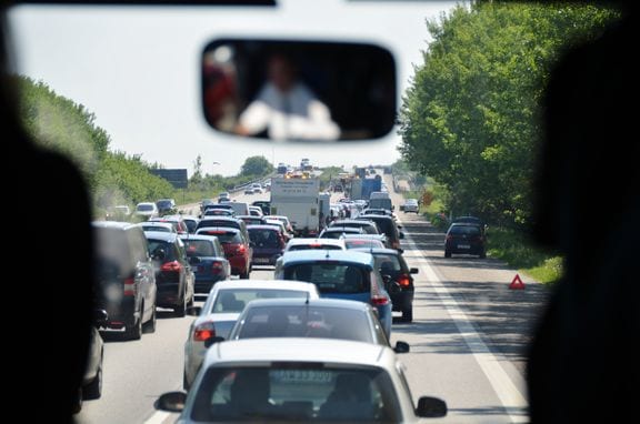 Sådan bliver trafikken i vinterferien