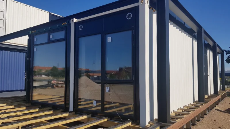 Containerboliger kan blive permanente almene boliger
