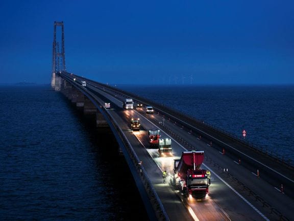 Masser af trafik når sommerferien slutter