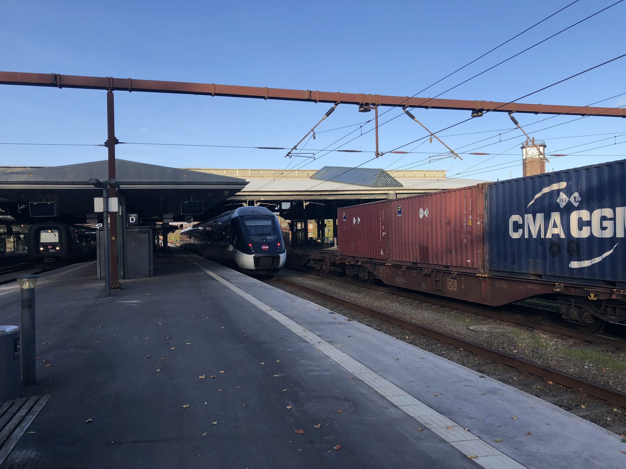 Togtrafikken mellem Aarhus og Fredericia optaget