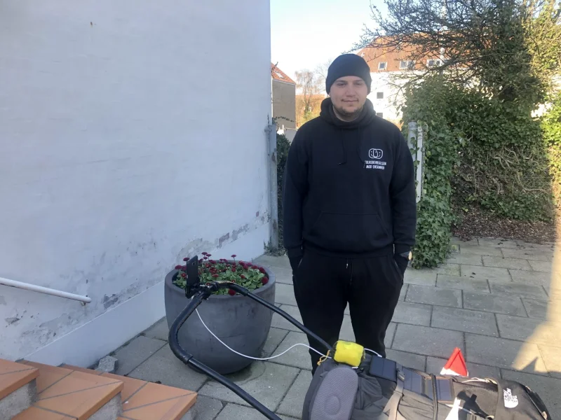Patrick inviterer alle med på turen