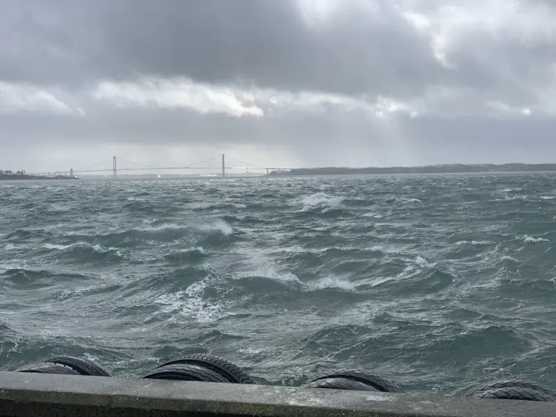 Danmark rammes af storm