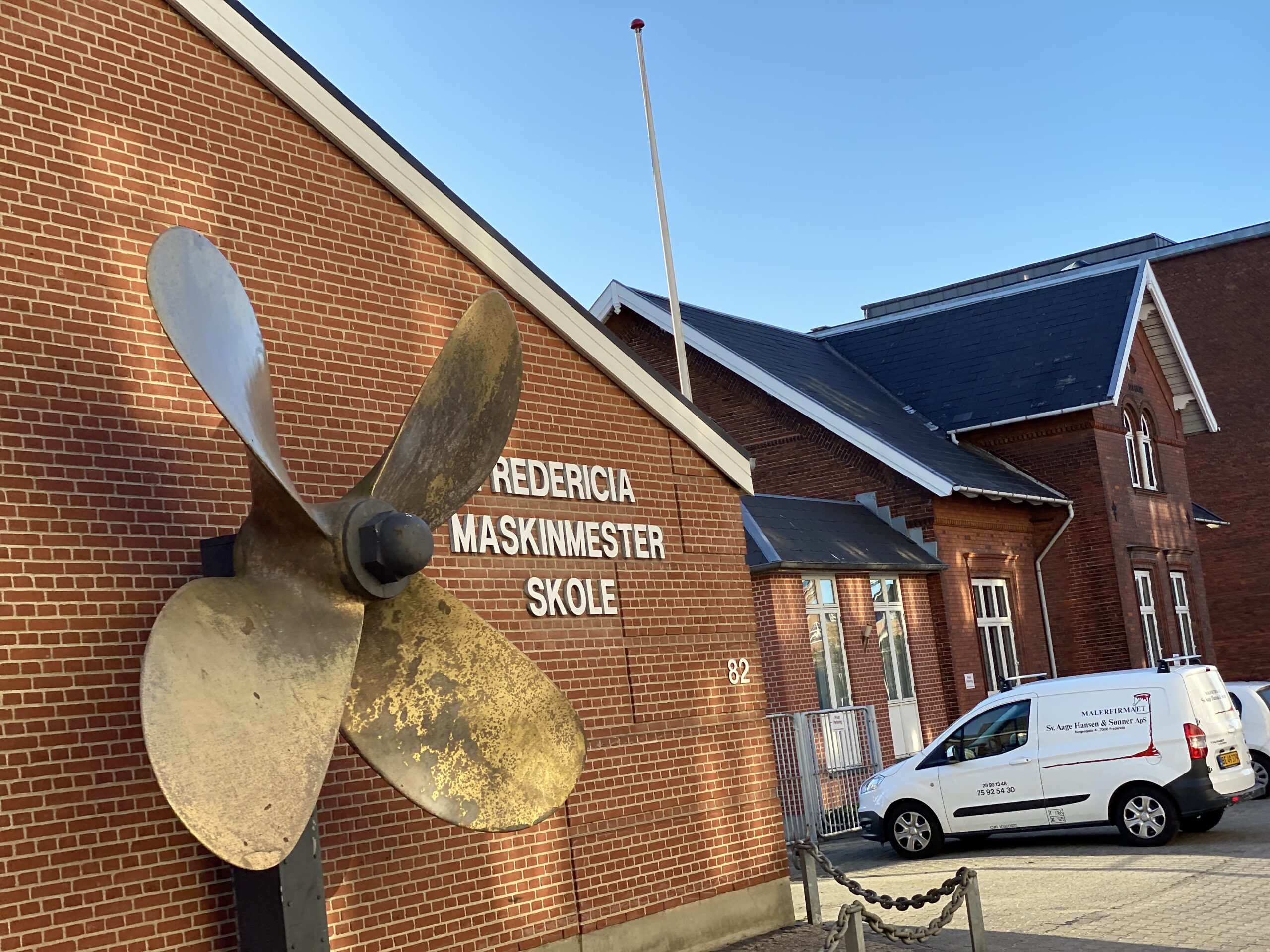 Indbrud på Fredericia Maskinmesterskole