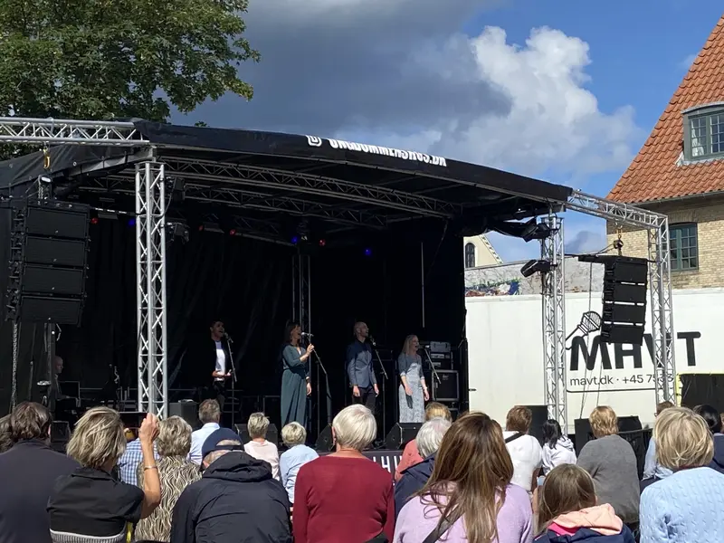 Fredericia hylder scenekunsten med Musicalens Folkemøde