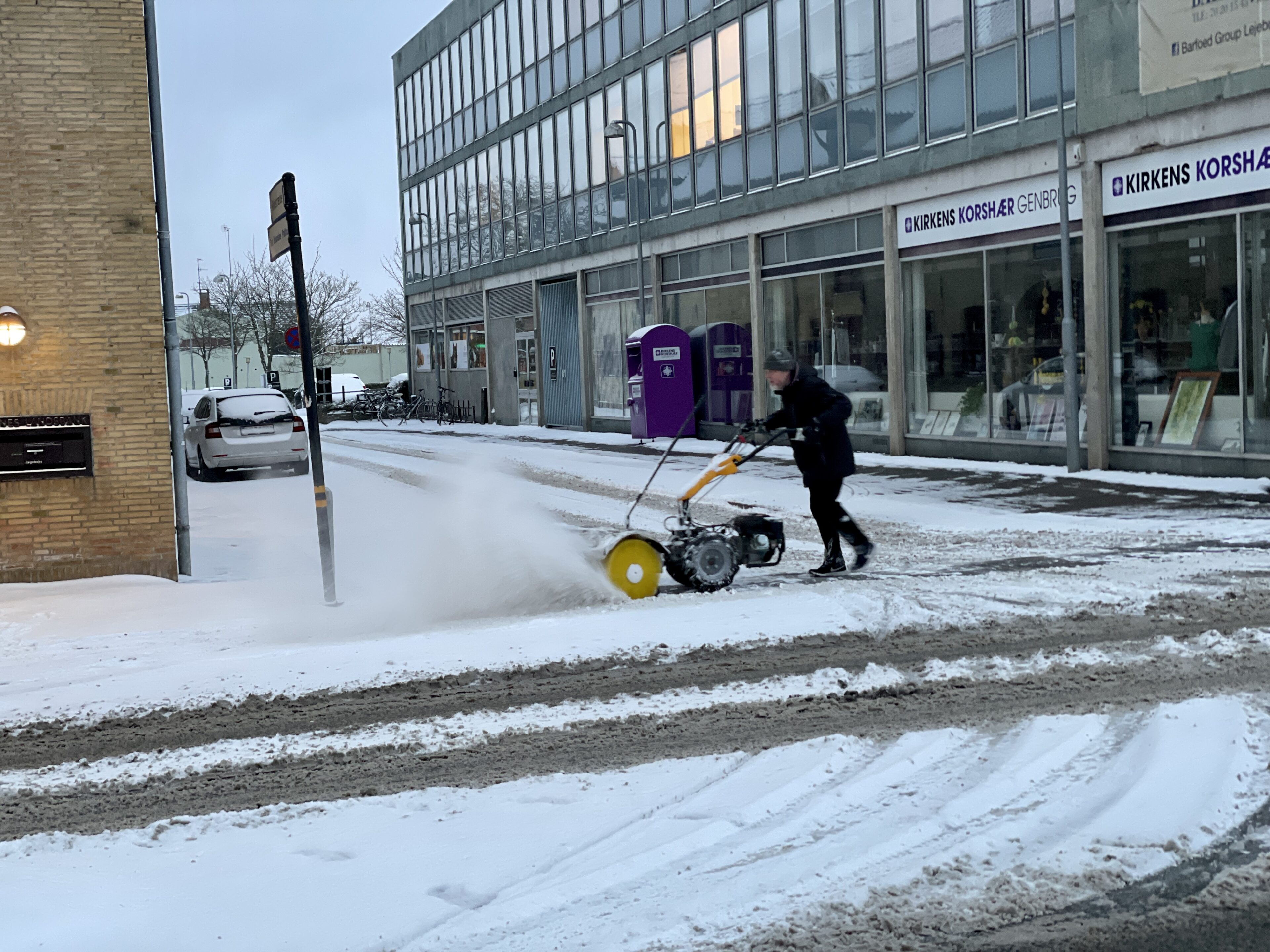 Vintertjensten blev sat på prøvelse