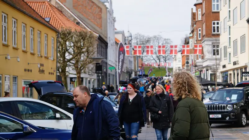 Grøn omstilling på hjul: El- og hybridudstilling i Fredericia centrum