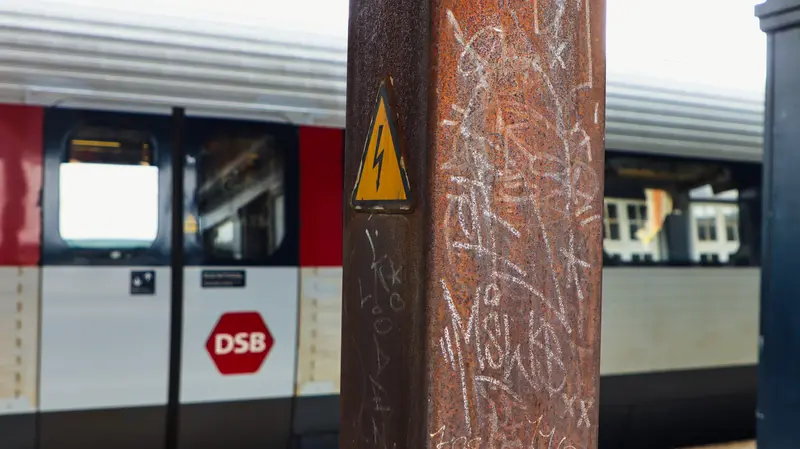 17-årig gik amok på DSBs personale