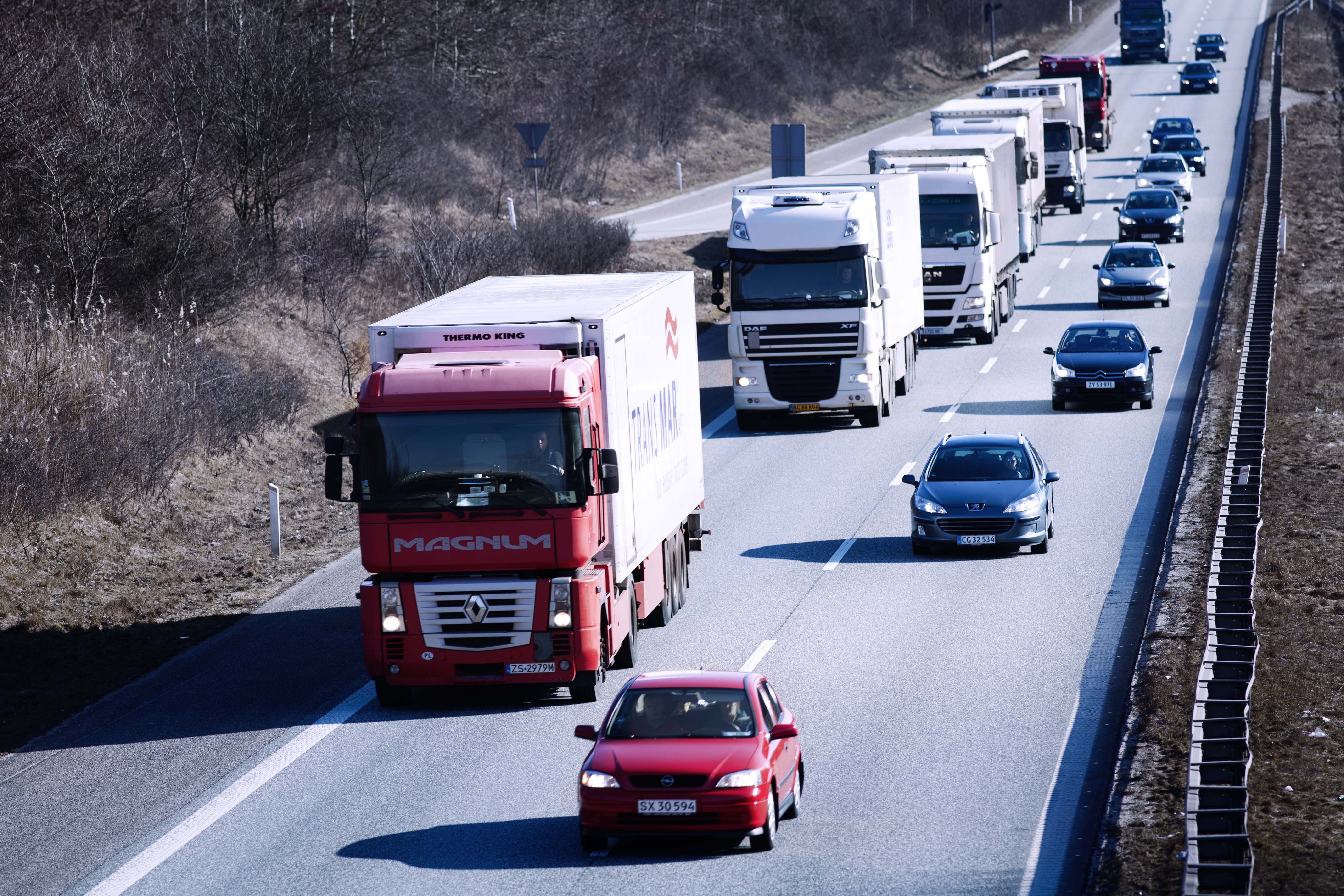 Sommerferien byder på mange dage med tæt trafik