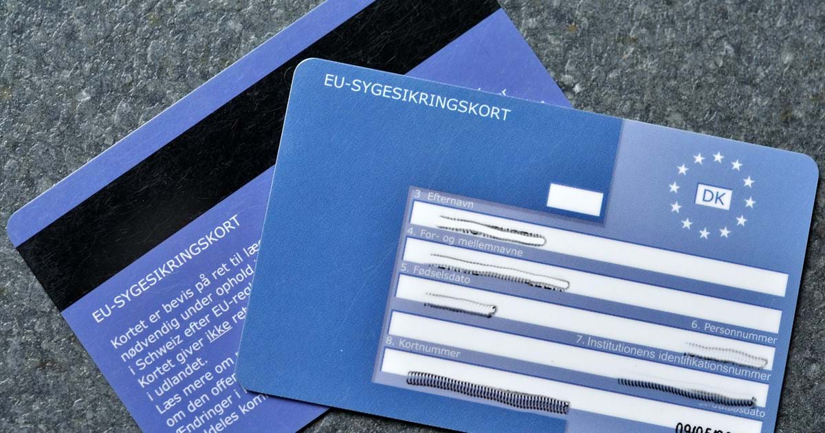 1,6 millioner blå EU-sygesikringskort udløber i år
