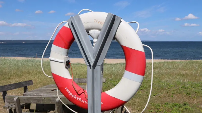 Badning frarådes ved Rebæk Strand