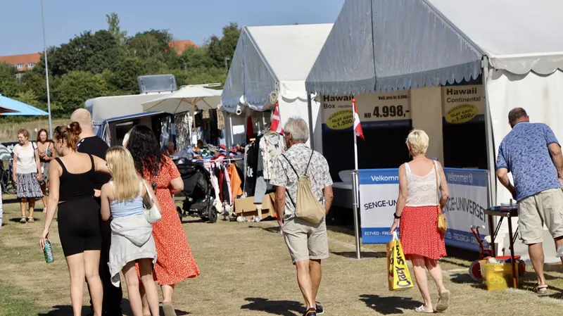 Alt er klar til fire dages folkefest i Madsby: 200 frivillige står bag