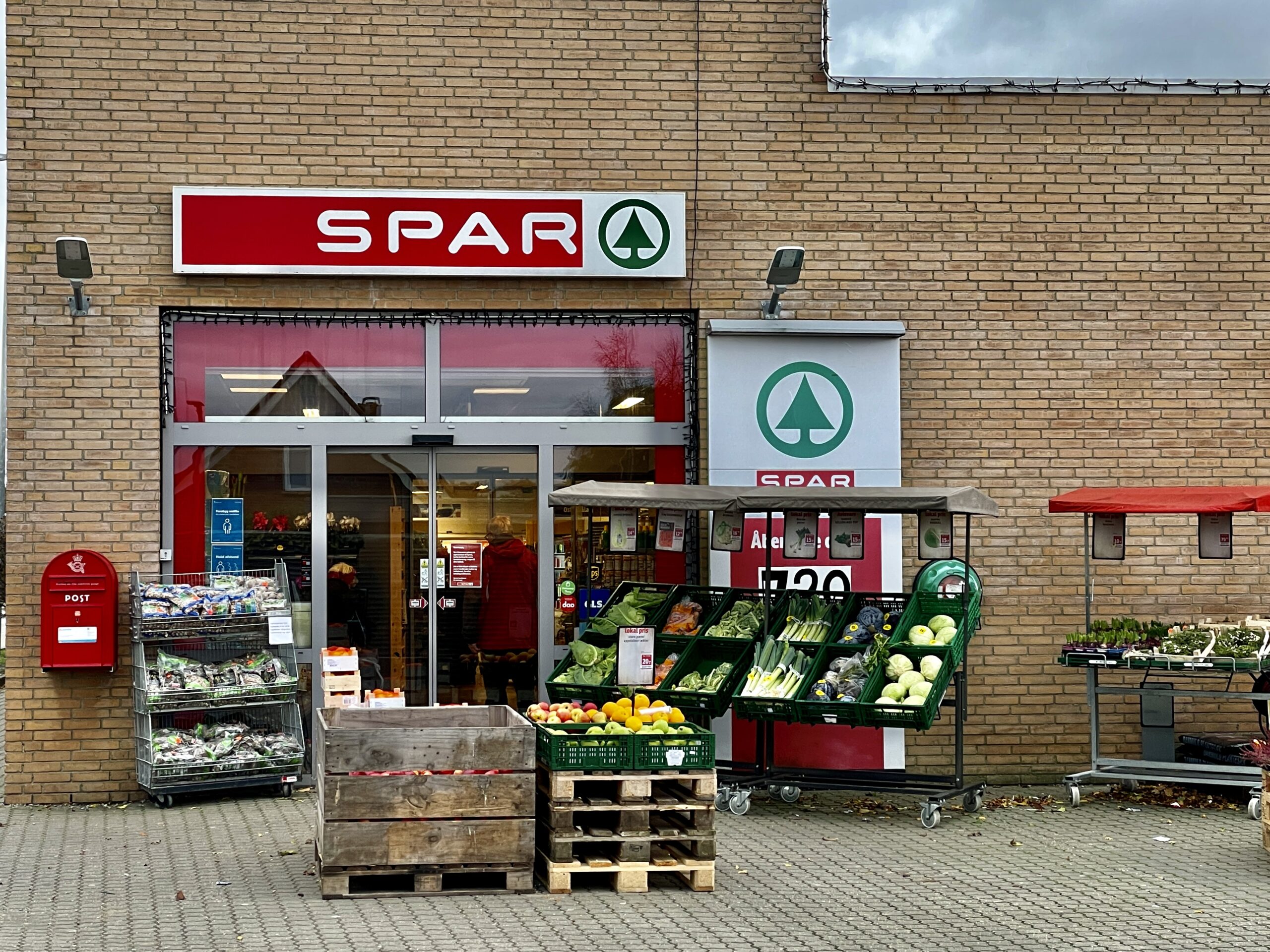 Dagligvarebutik drejer nøglen