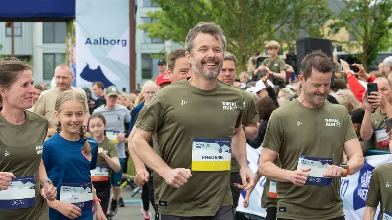 Her løber kronprinsparret Royal Run 2023