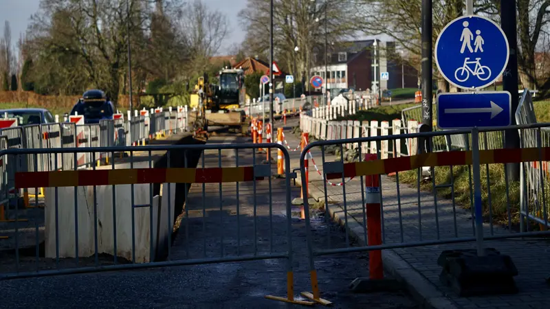 Vejarbejde vil vare frem til april