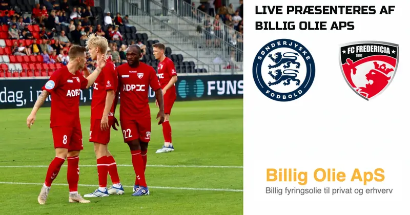 Live: FC Fredericia jagter oprejsning mod ambitiøse sønderjyder