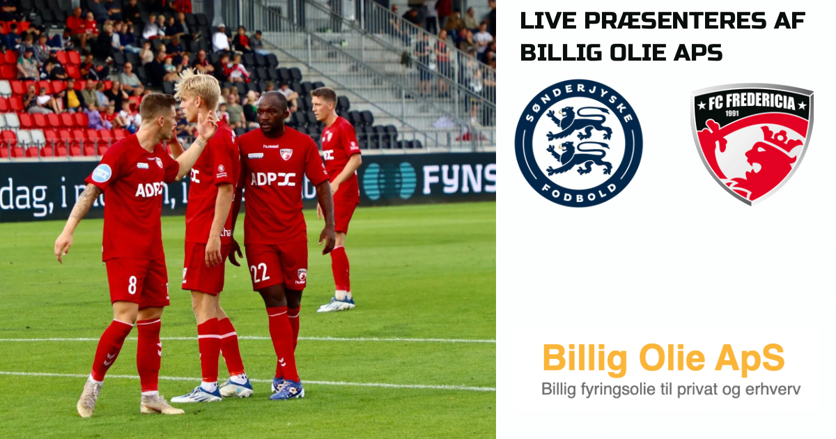 Live: FC Fredericia jagter oprejsning mod ambitiøse sønderjyder
