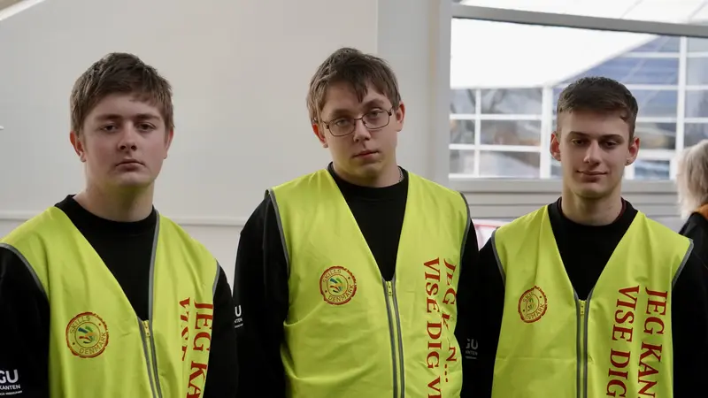 Sune, David og Marco guider tusindevis af Skills-gæster