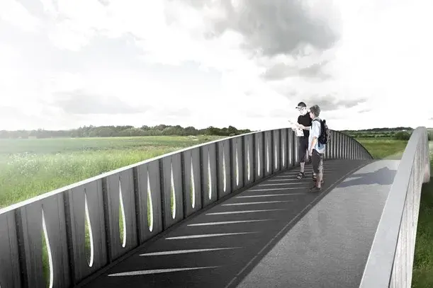 Prisstigninger på byggematerialer forsinker byggeri af bro