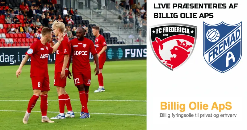 LIVE: Nedrykningsduel mellem FC Fredericia og Fremad Amager