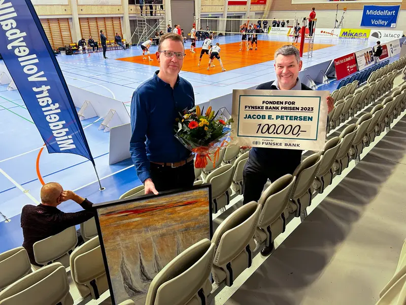 Ildsjæl fik volleyball ind med modermælken: Nu hyldes hyldes han med pris og 100.000 kroner