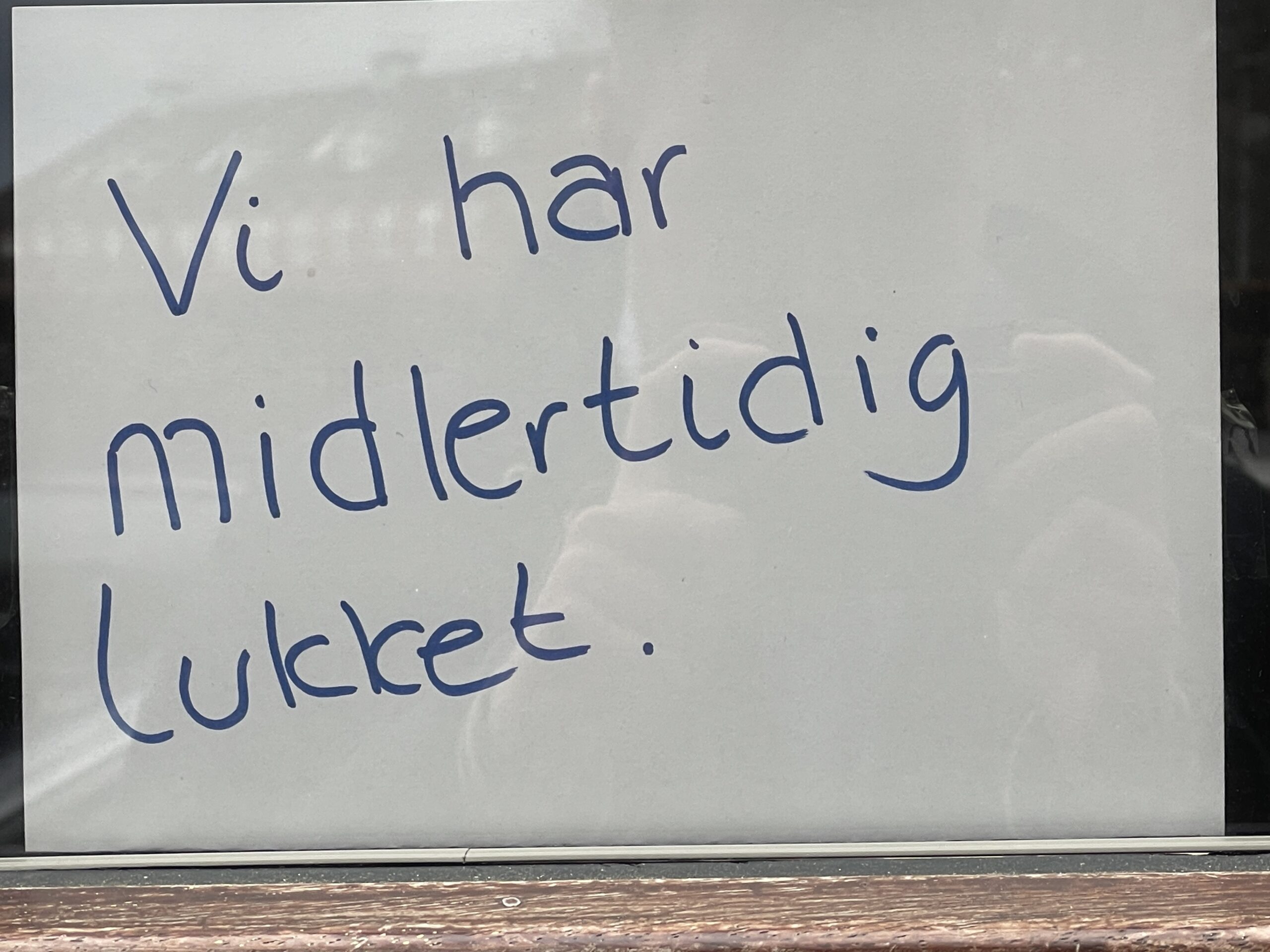 Værtshus er midlertidig lukket