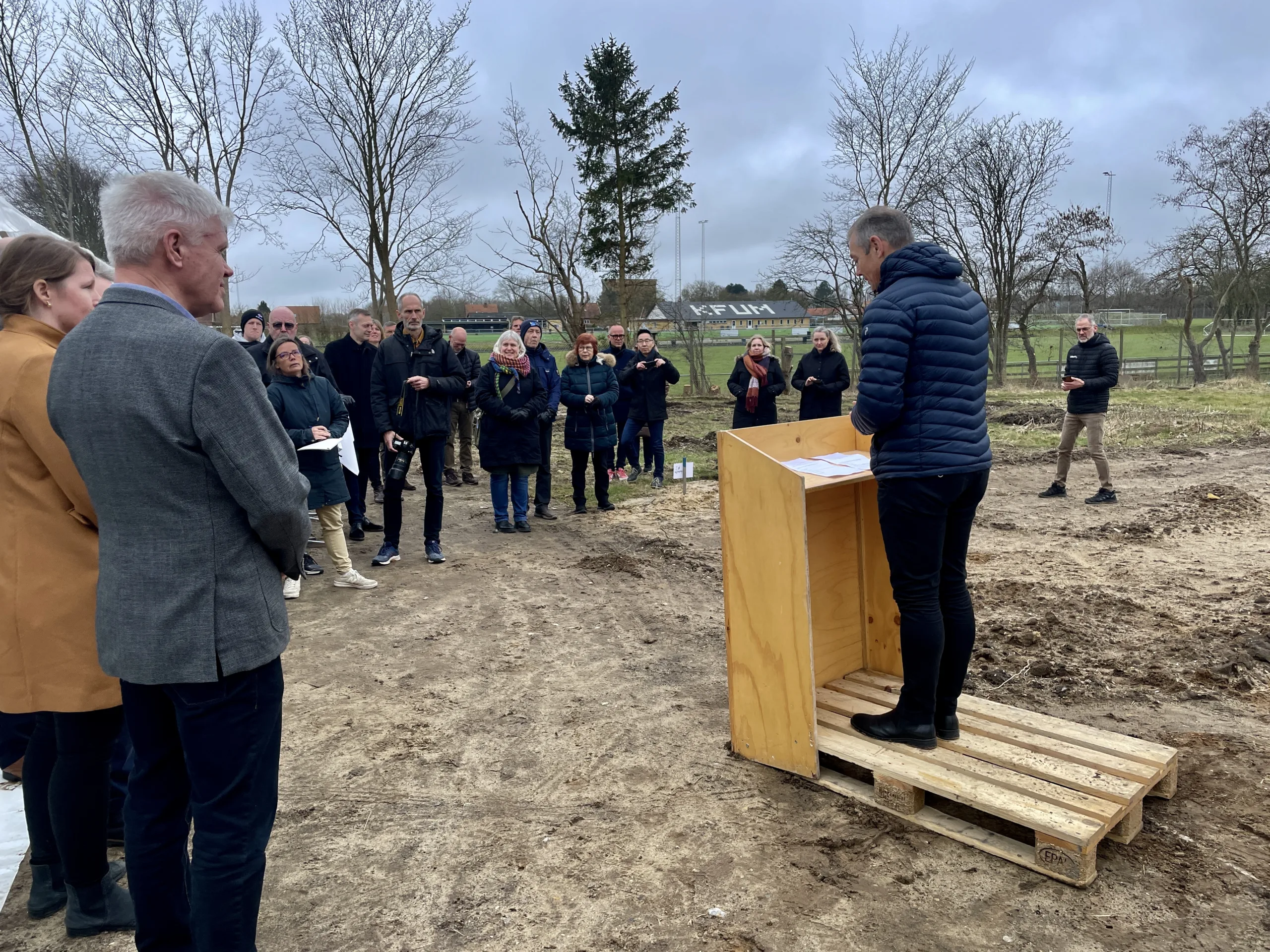 Lokalt tømrerfirma genstarter byggeri