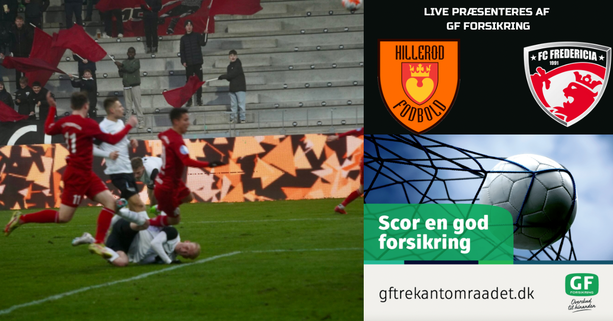 Live: FC Fredericia jagter endnu en sejr