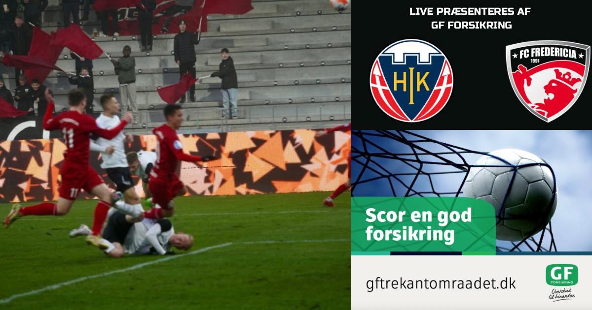 Live: FC Fredericia jagter fem på stribe