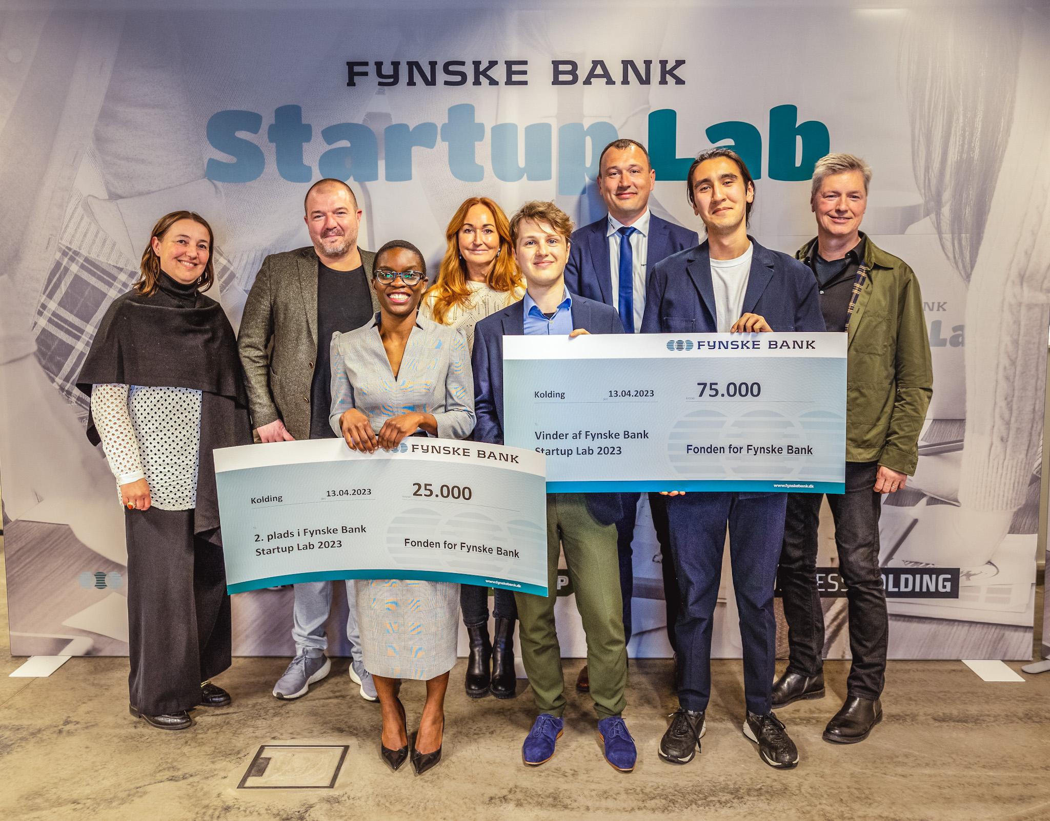 Fynske Banks Startup Lab Finale afholdtes i aftes i Kolding - 11 iværksættervirksomheder konkurrerede om førstepræmie