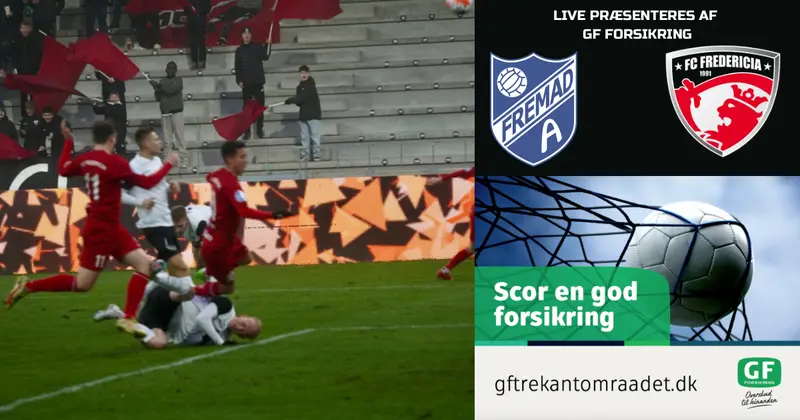 Live: FC Fredericia jagter sejr i vigtig udekamp
