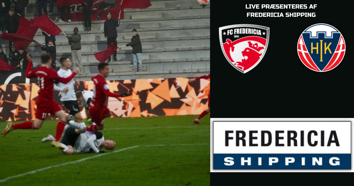 Live: FC Fredericia kan sikrer sig overleve i dag