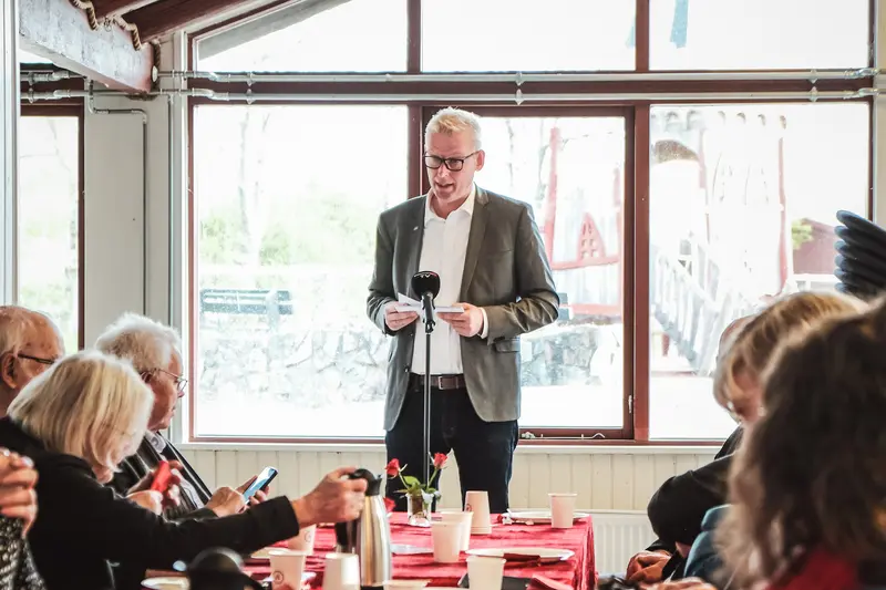 Borgmester Steen Wrist satte fokus på teknologi, ældrepleje og kultur på 1. maj