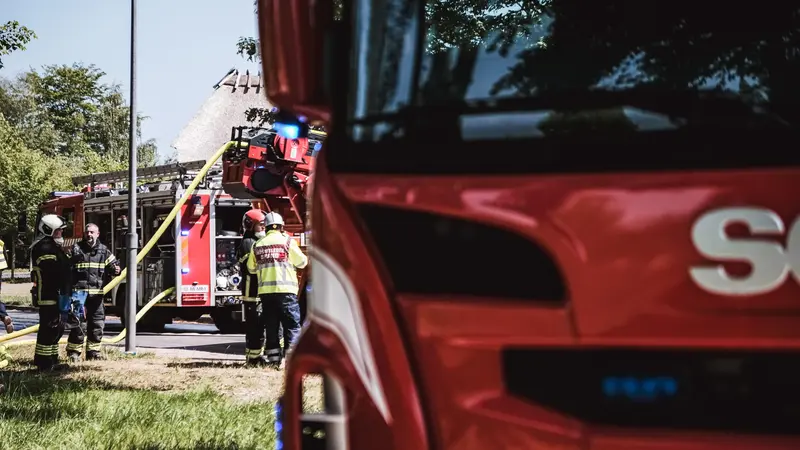 Mulig brand på Søndermarksvej