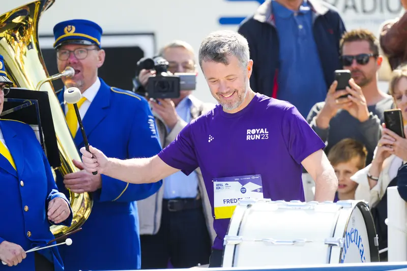 H.K.H. Kronprinsen har trommet Royal Run i gang