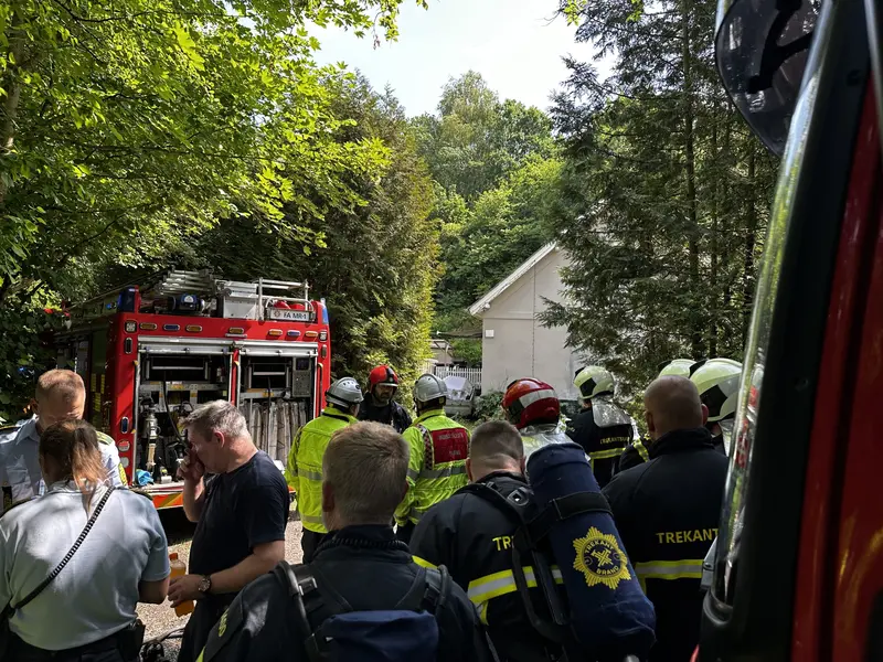 Brand i hus i Erritsø