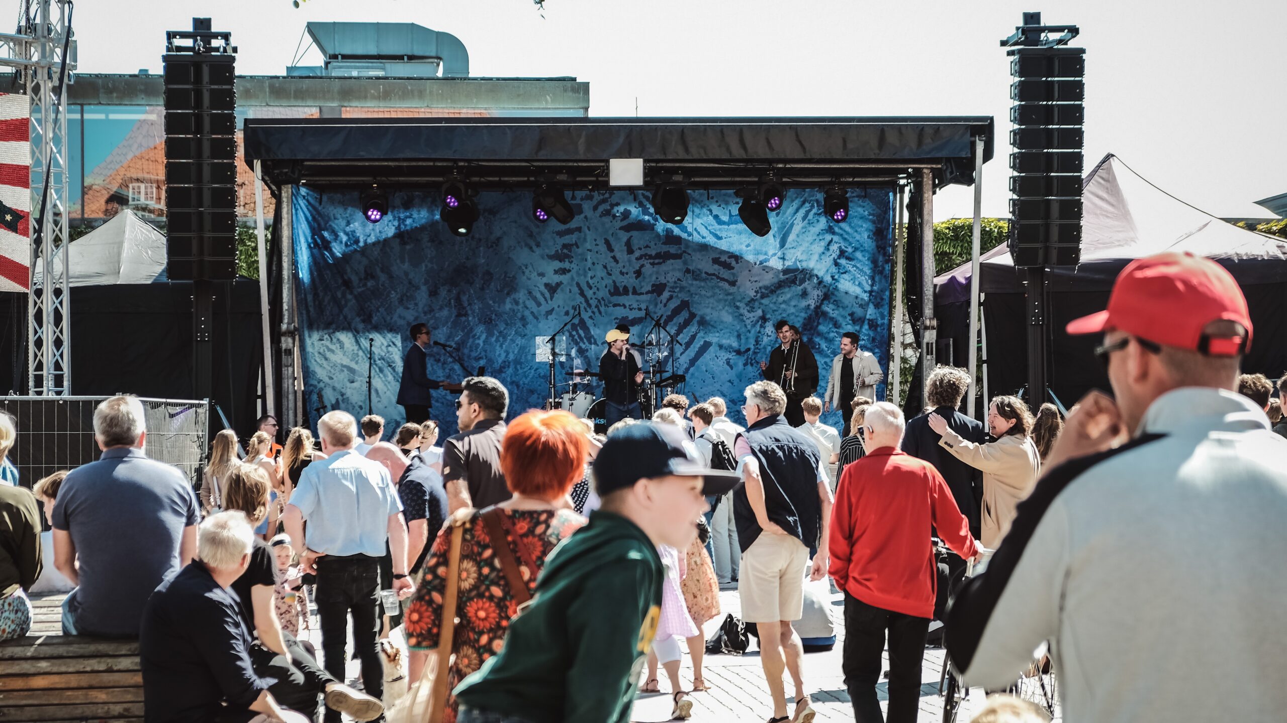 Musik, liv og fest overtager Fredericias gader