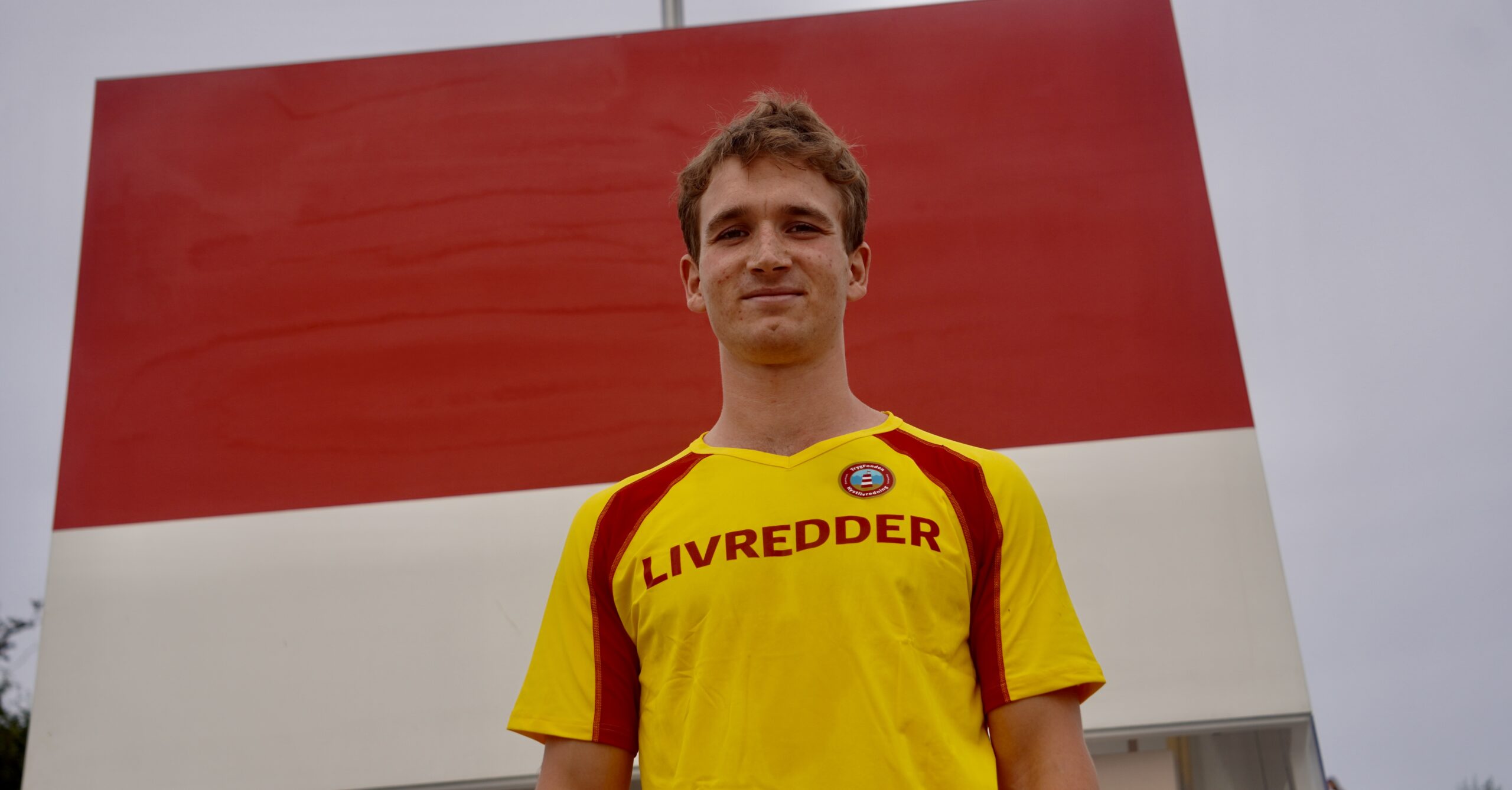 Sikker sommer: Anton og resten af livredderne er klar på stranden