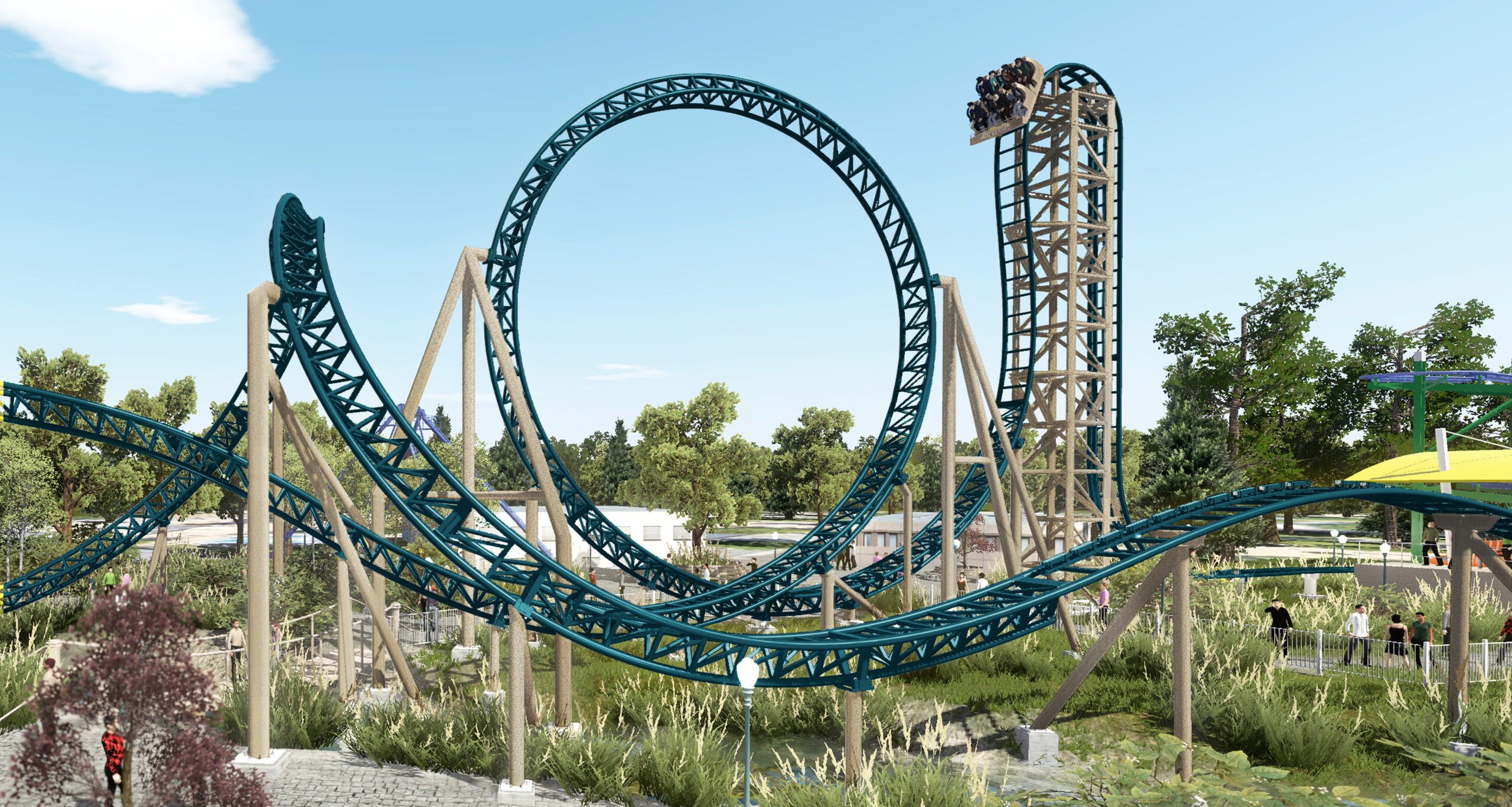 Tivoli Friheden er klar med en ny forrygende rutschebane i 2024