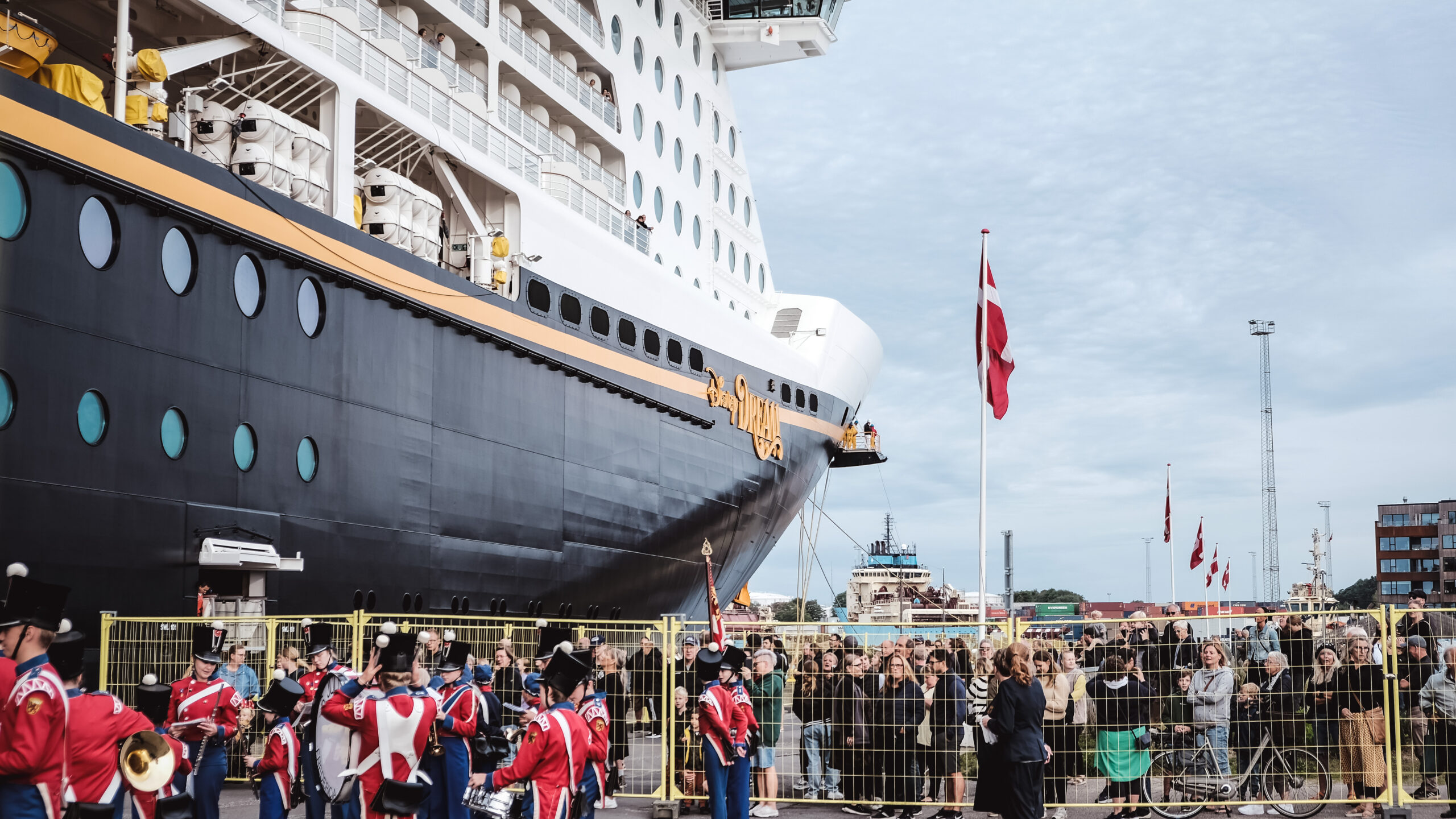 Disney krydstogtskib besøger igen Fredericia
