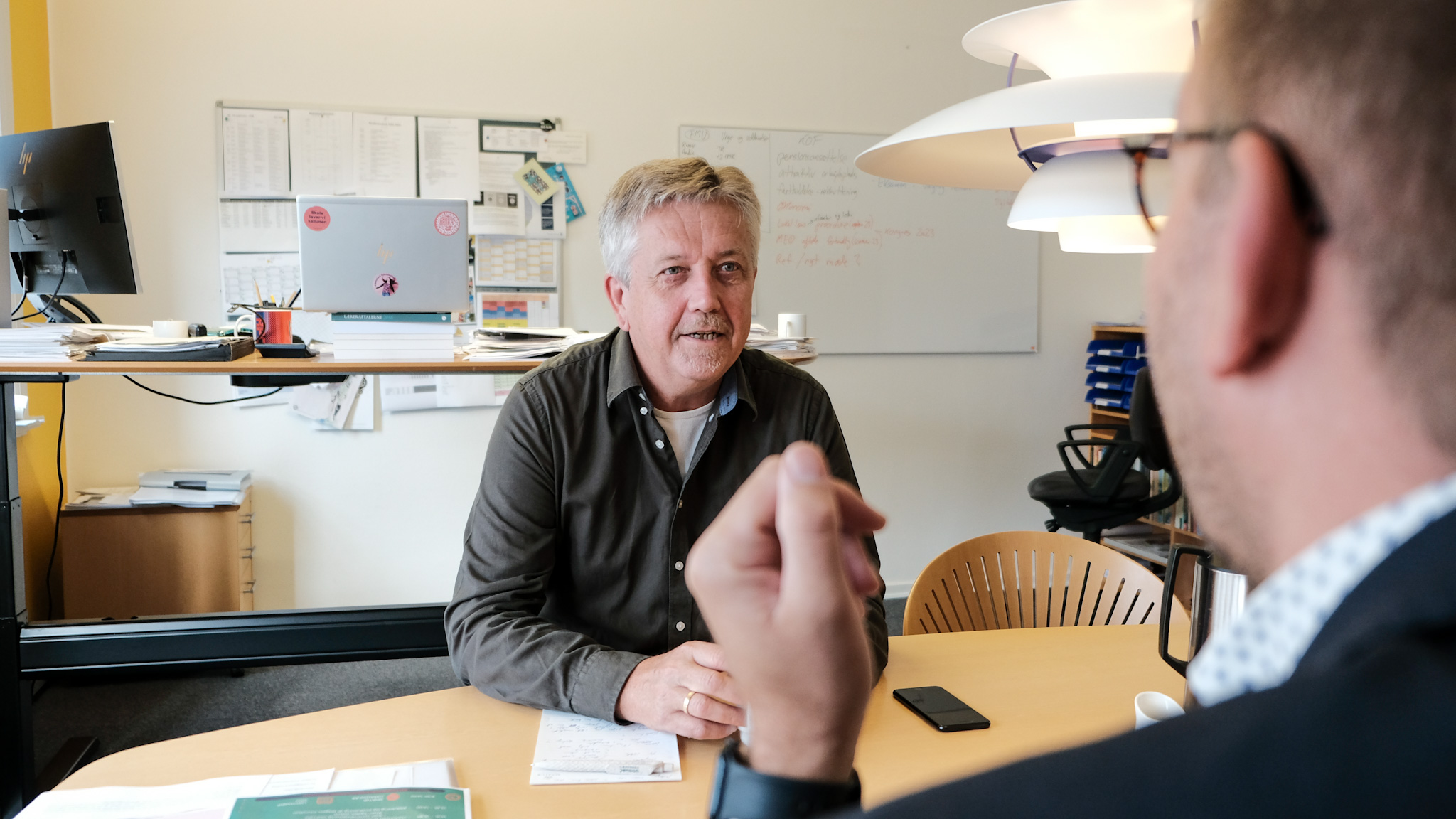 Lærernes formand i Fredericia er glad for løfterne om milliarderne: »De har indset, at der er problemer«