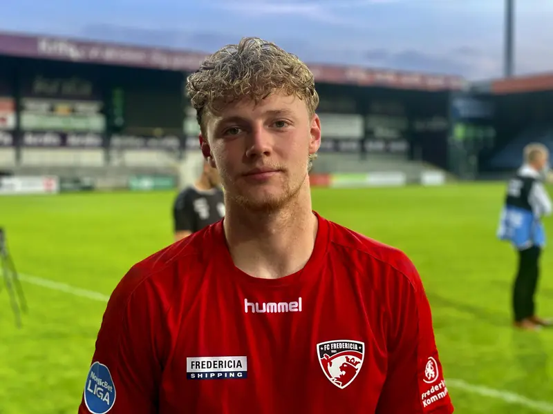 Ny FC Fredericia-spiller fik hul på bylden