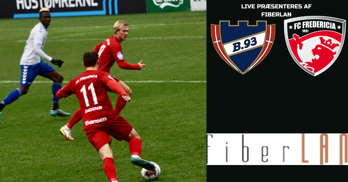 Live: FC Fredericia jagter sejr mod oprykkere