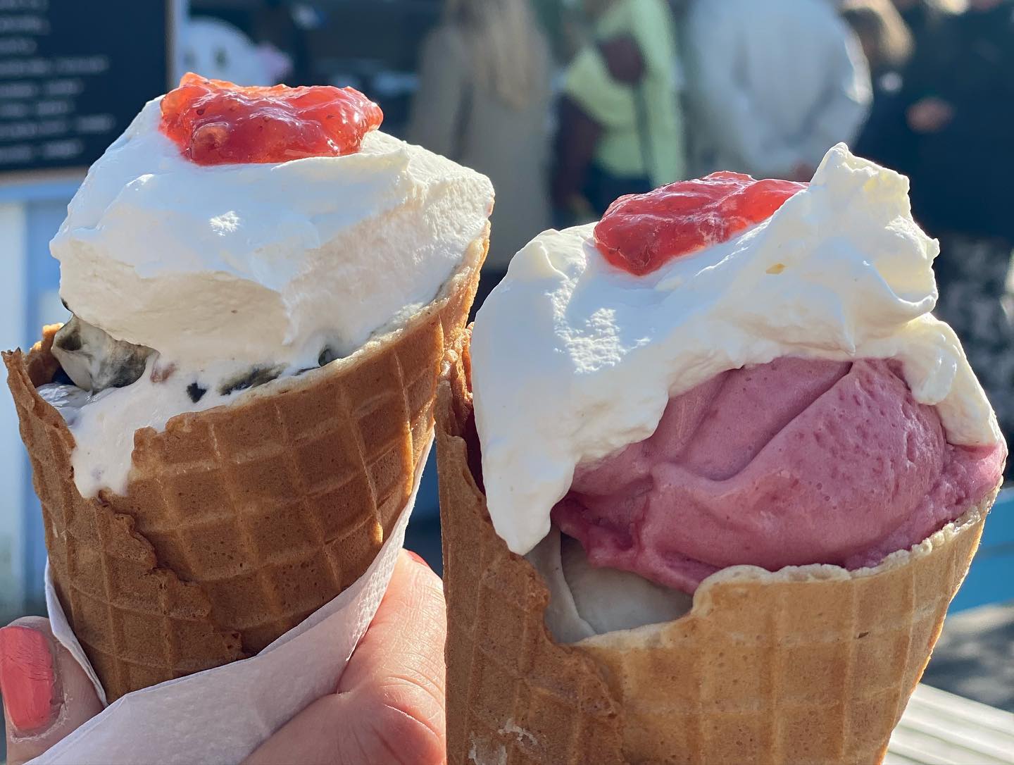 Nu kan du snart få is på Havnegrillen ved Gl. Havn