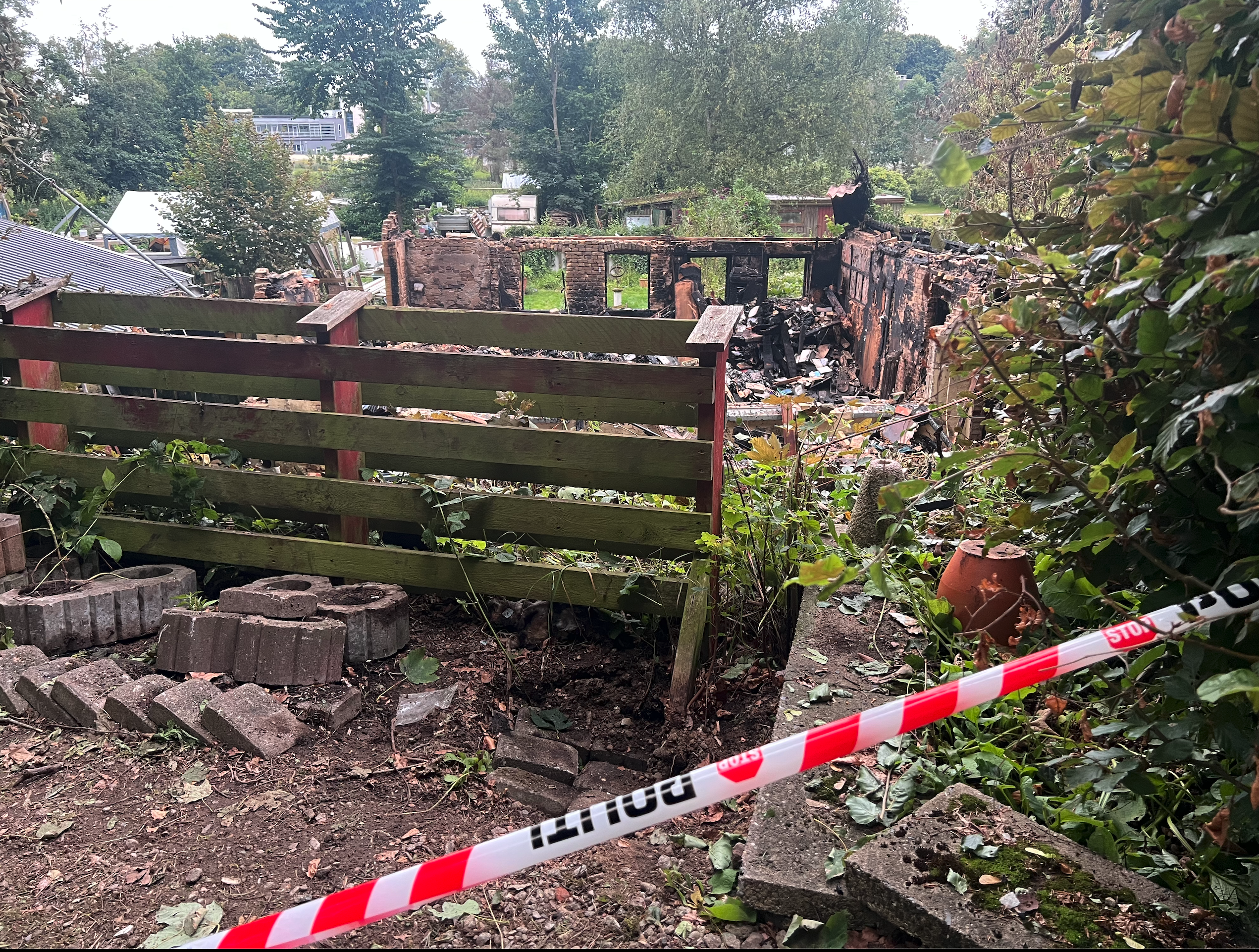 Potentiel påsættelse i fokus: Husbrand i Fredericia under efterforskning