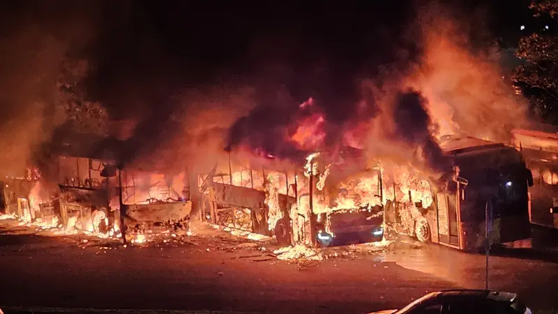 Kæmpe brand i Fredericia i nat