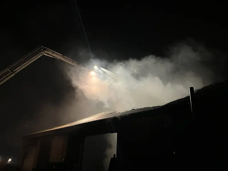 Industribrand er ikke påsat