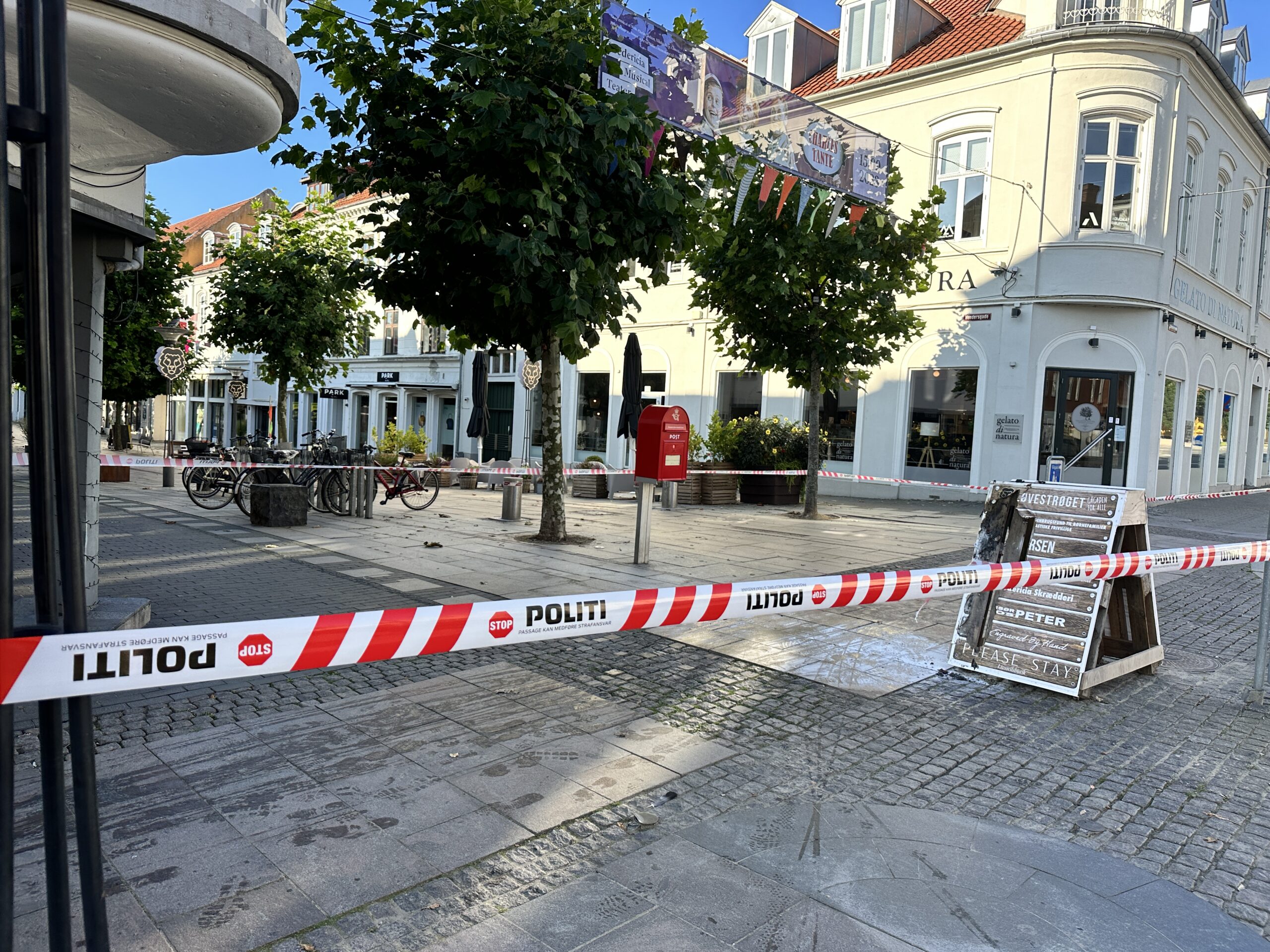 Sydøstjyllands Politi efterforsker brande i Fredericia