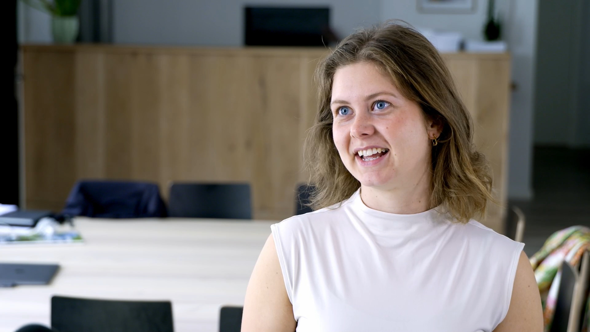 Kathrine debutererede på den store scene