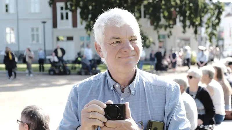 Jimmi har været ude at finde de bedste fotomuligheder til Dronninge-besøget