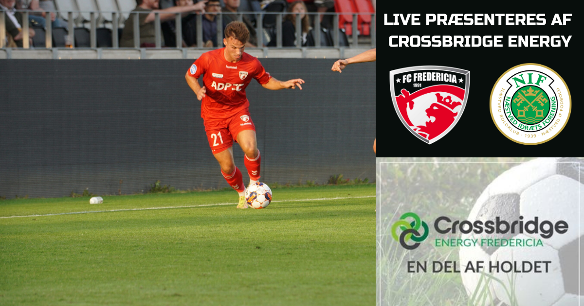 Live: FC Fredericia skal holde fast i toppen af tabellen